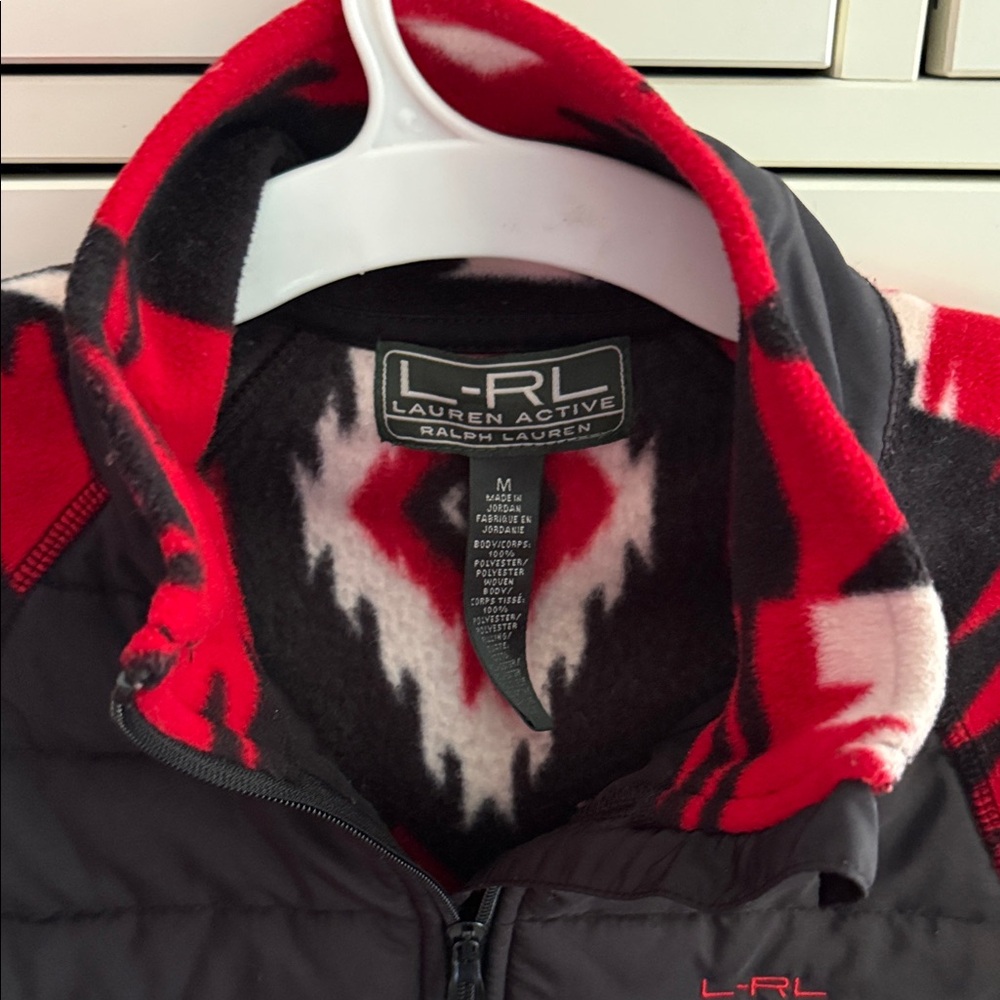 Lauren Ralph Lauren Black and Red Jacket - Picture 2 of 5